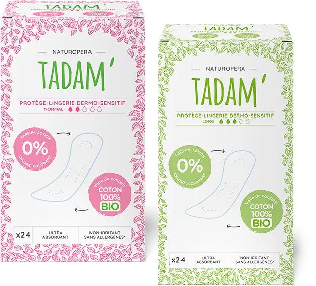 Био дамски ежедневни превръзки LARGE - TADAM