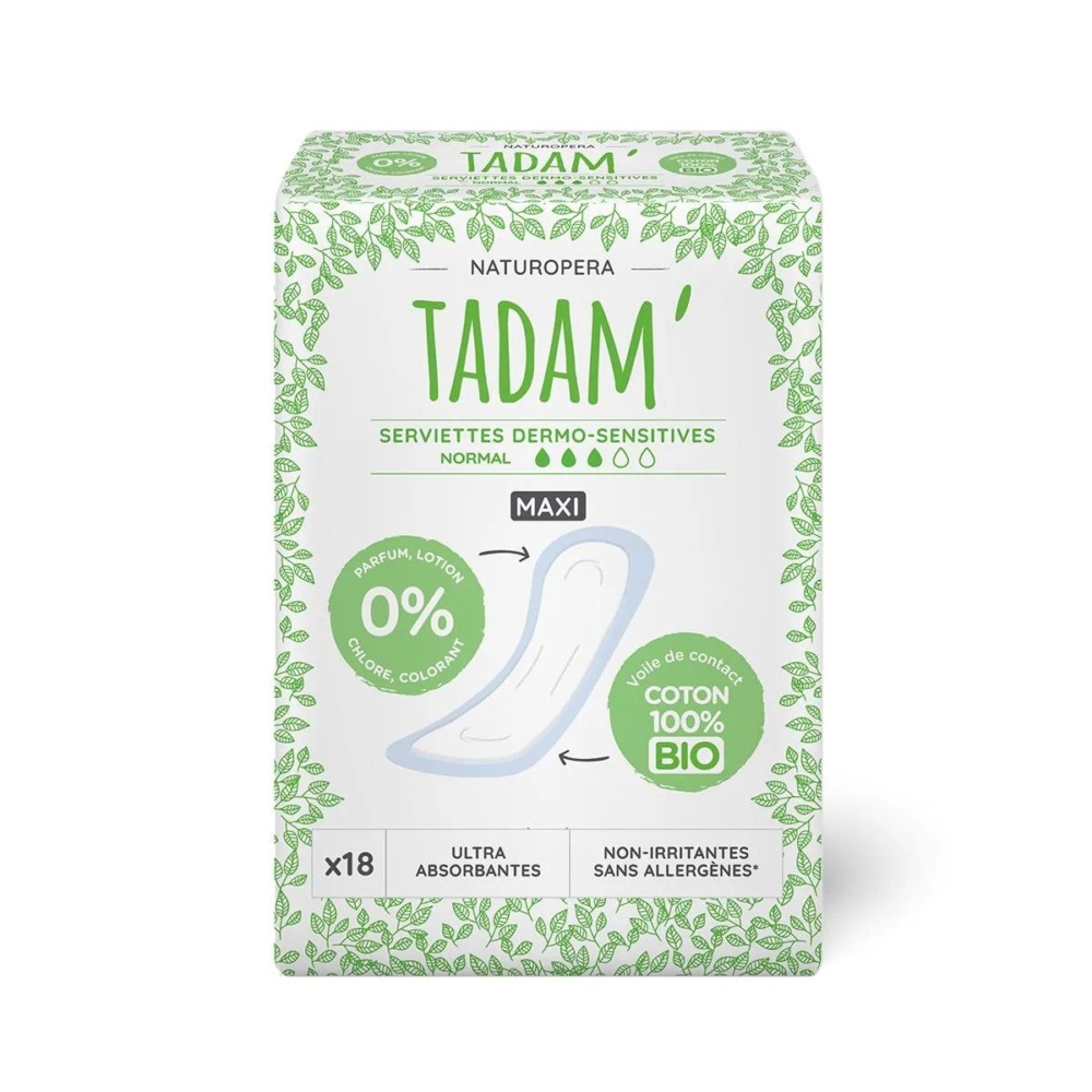 Био-дамски-превръзки-MAXI-NORMAL-TADAM-odonata Био дамски превръзки MAXI NORMAL - TADAM