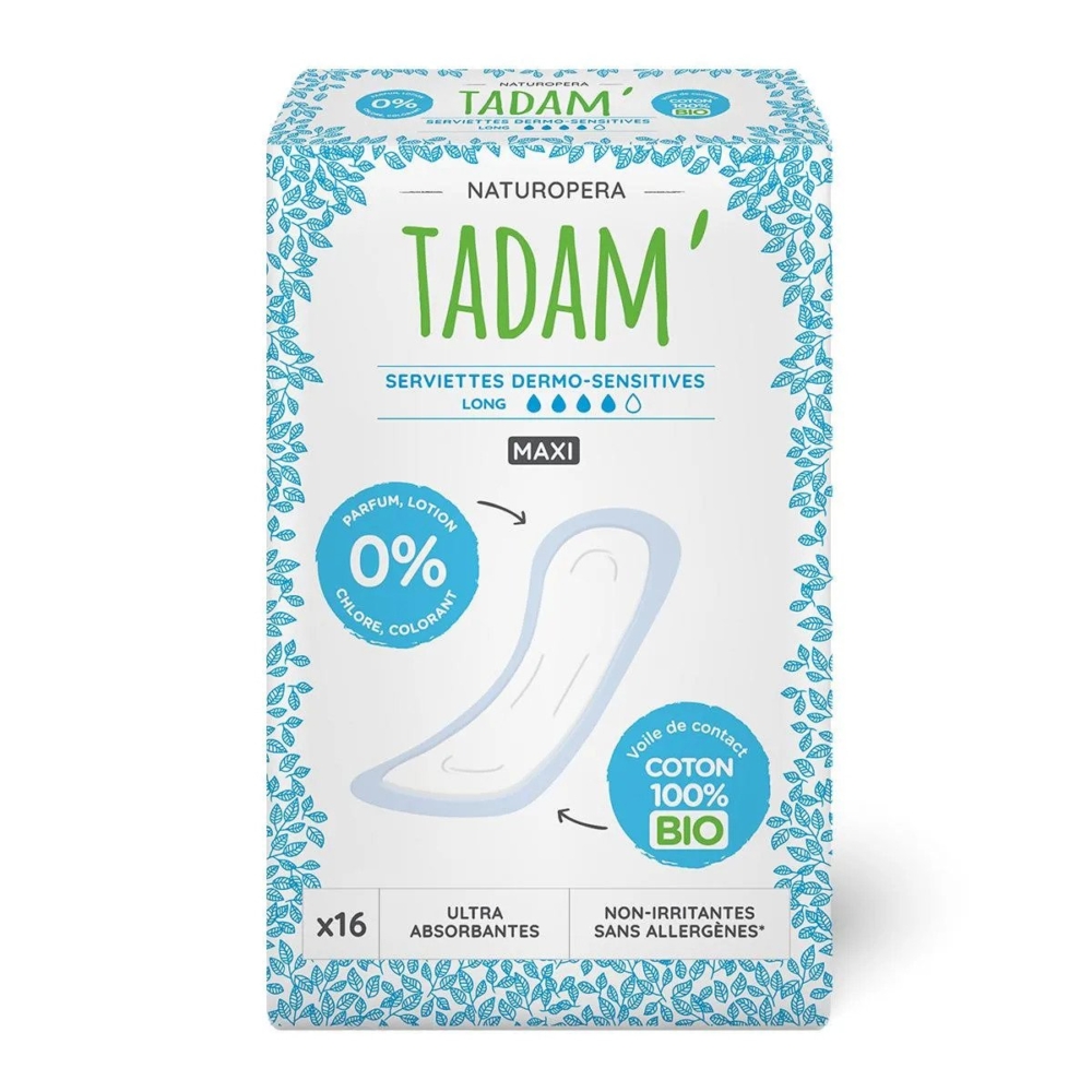 Био-дамски-превръзки-MAXI-SUPER-TADAM-odonata Био дамски превръзки MAXI SUPER - TADAM