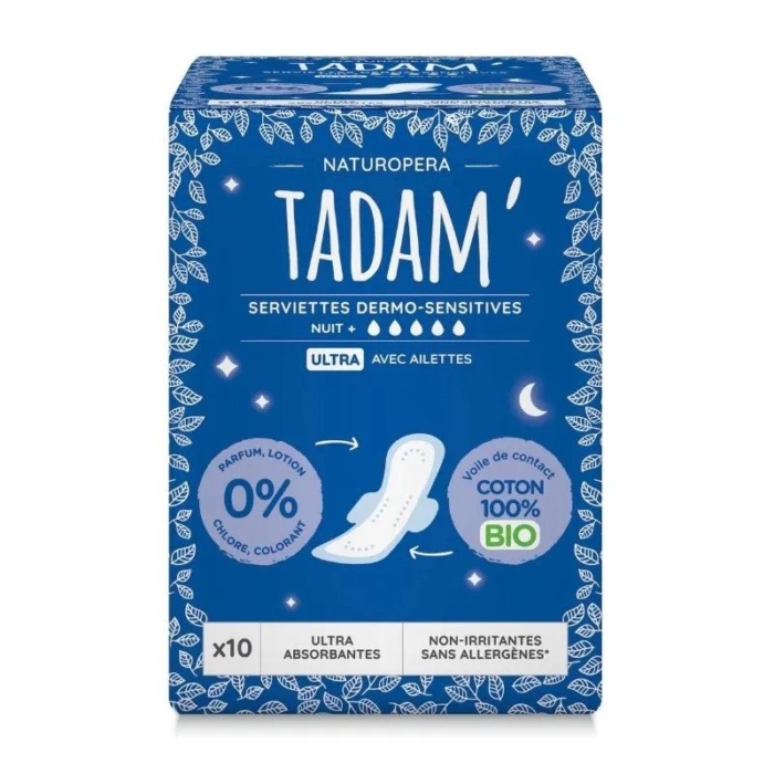 Био дамски превръзки ULTRA NIGHT+ - TADAM