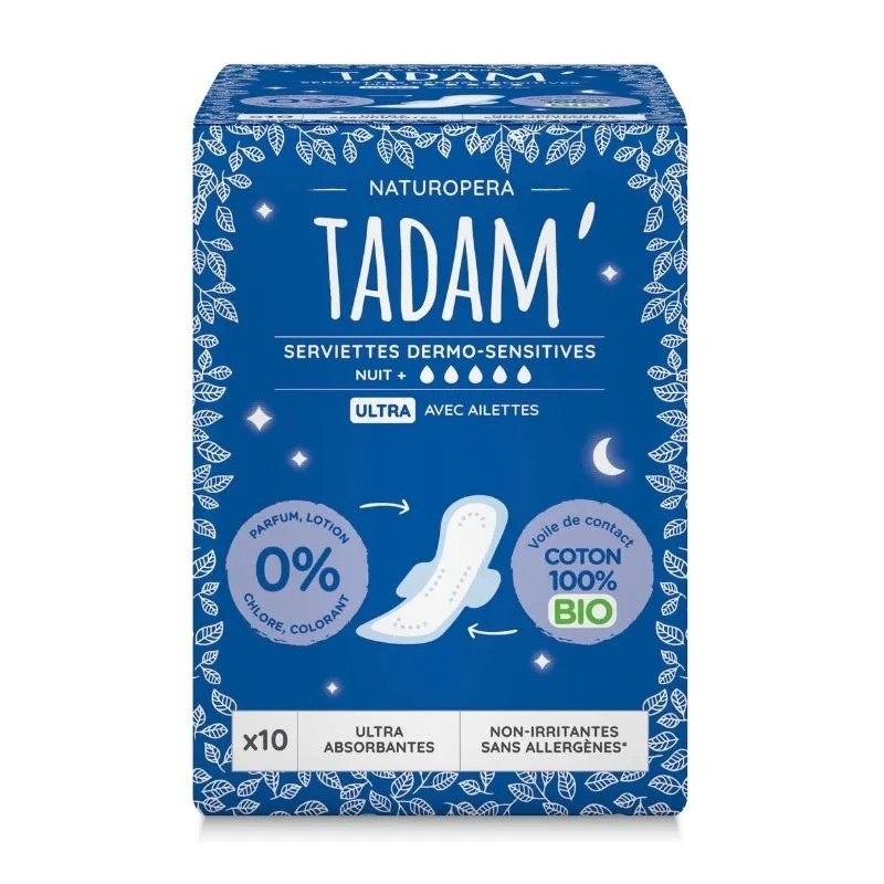 Био дамски превръзки ULTRA NIGHT+ - TADAM