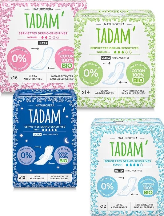 Био дамски превръзки ULTRA SUPER+ - TADAM