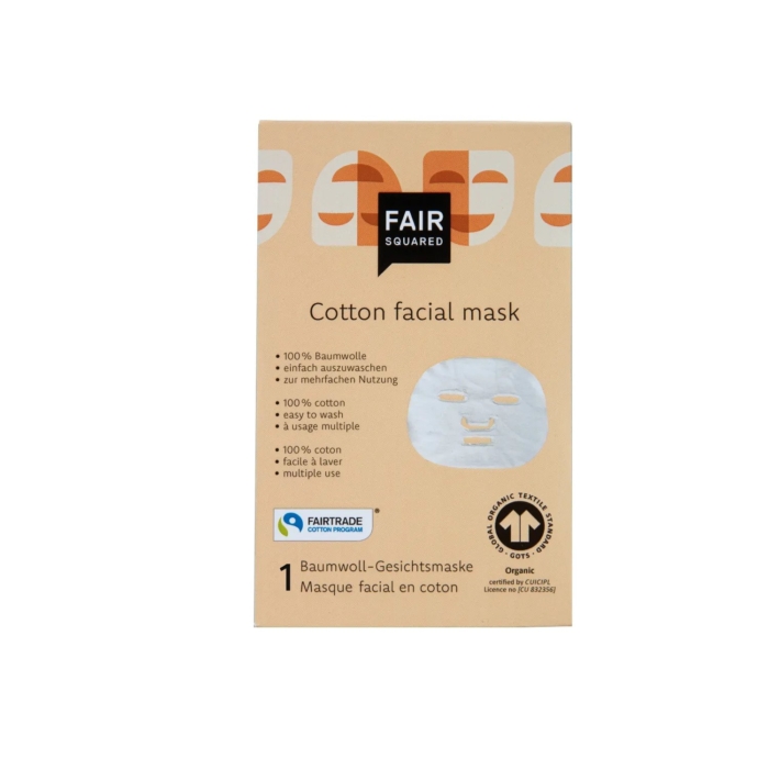 Еко маска от био памук за многократна употреба - Fair Squared