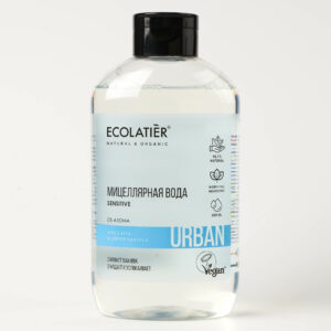 Мицеларна вода за чувствителна и суха кожа с кактус и алое вера - без парфюм – Ecolatier