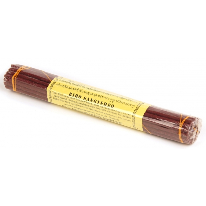 Тибетска червена тамянова горяща пръчка за медитация - incense - MONDE