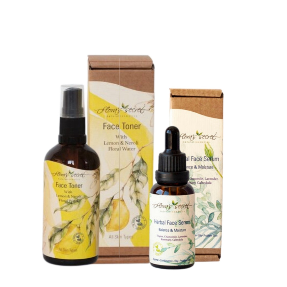 Сет-Серум-и-Тонер-за-лице-Balance&Moisture-Flora’s-Secret-odonata Сет Серум и Тонер за лице Balance & Moisture - Flora’s Secret