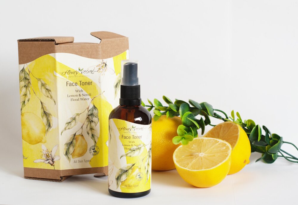 Тонер за лице с флорална вода от лимон и нероли - Flora’s Secret