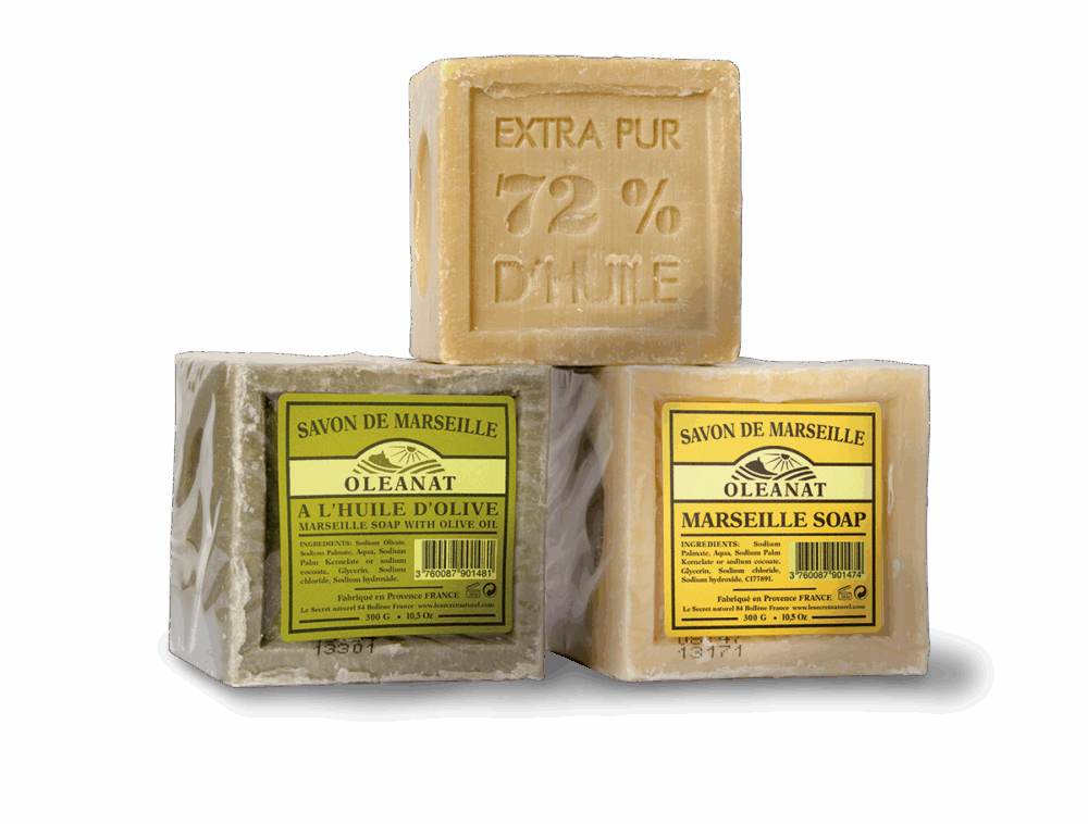 Марсилски сапун OLEANAT 300 гр.- beige Savon de Marseille