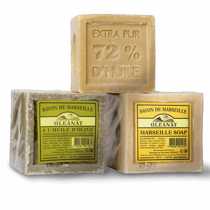 Марсилски сапун OLEANAT 300 гр.- beige Savon de Marseille