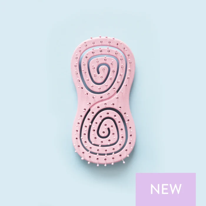 Eco-friendly четка за коса Pink Swirl - NOELLE - Image 2