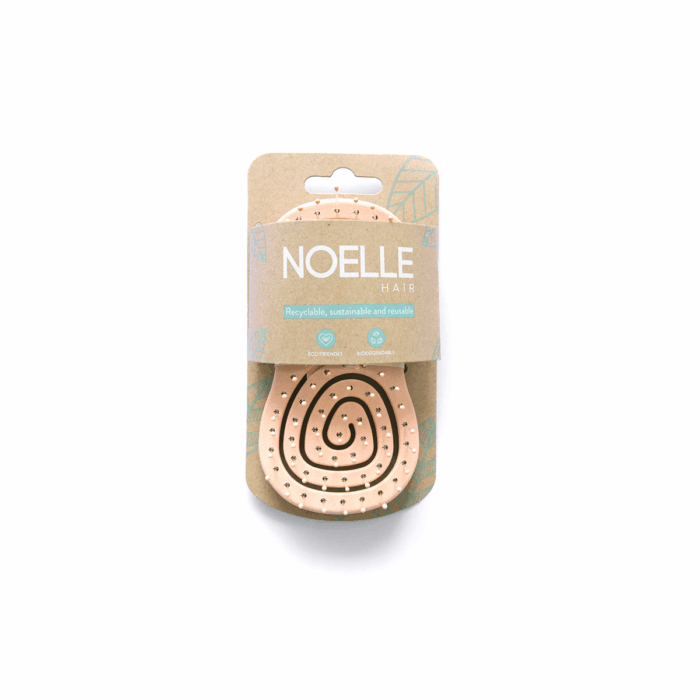 Eco-friendly четка за коса Orange Swirl - NOELLE