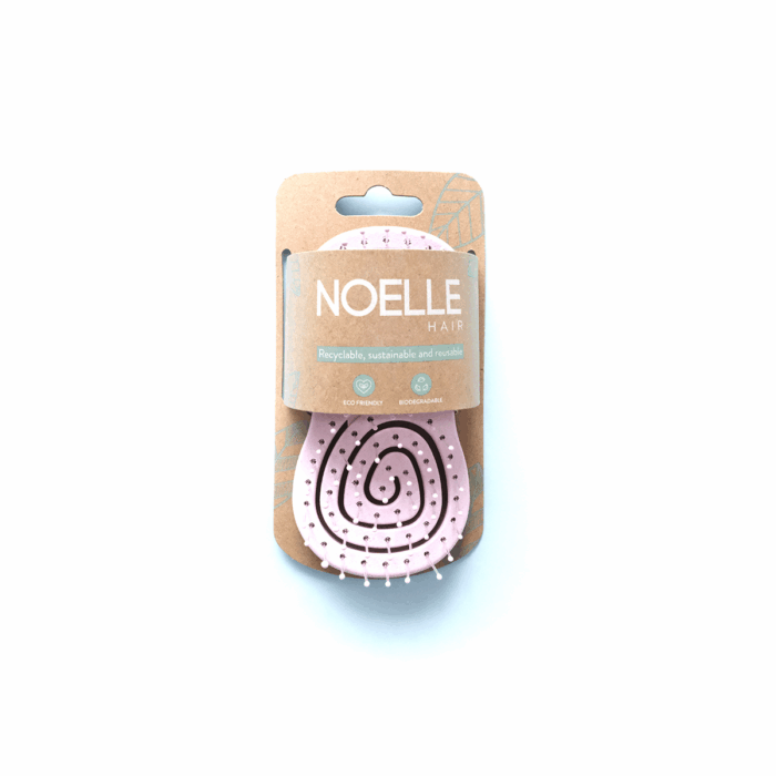 Eco-friendly четка за коса Pink Swirl - NOELLE - Image 1