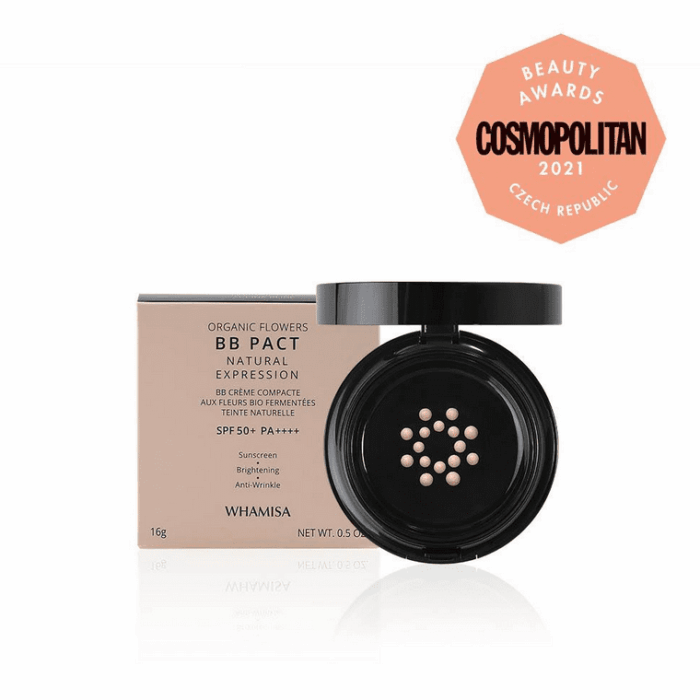Whamisa - BB крем SPF50+ Pact - Organic Flowers - Image 1