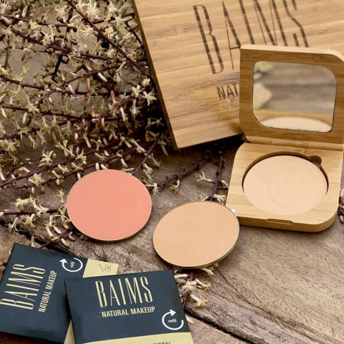 Пресована минерална пудра 10 Light пълнител - BAIMS
