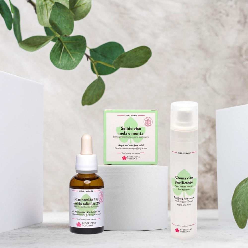 biofficina-beauty-set-oily-skin Koзметичен сет - PURE - Biofficina Toscana