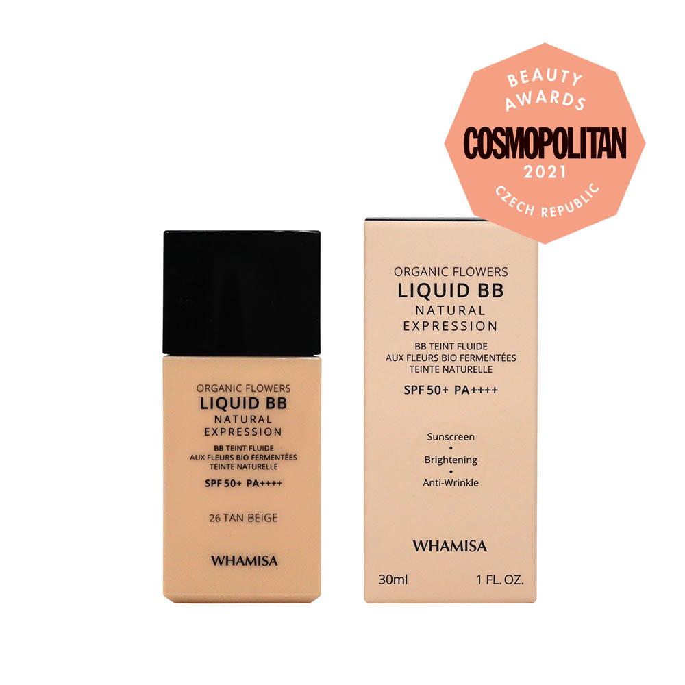 BB SPF50 - Organic Flowers - Whamisa 30 ml