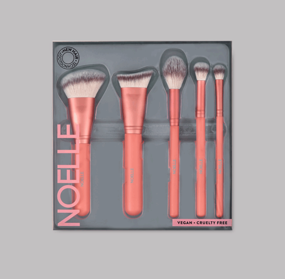 Комплект четки за грим NOELLE highlight&contour 5:1-2