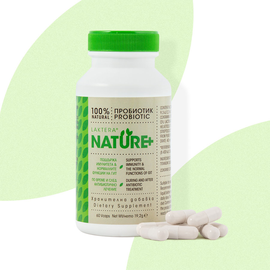 Пробиотик-капсули-Laktera-Nature+-odonata Пробиотик капсули Laktera Nature+