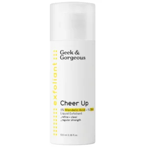 Ексфолиращ тоникCheer Up с 5% Манделова Киселина + 1% Салицилова Киселина - Geek & Gorgeous
