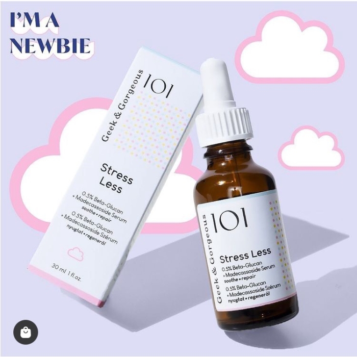 Серум Stress Less - 0.5% Beta-Glucan & Centella Asiatica - Geek&Gorgeous