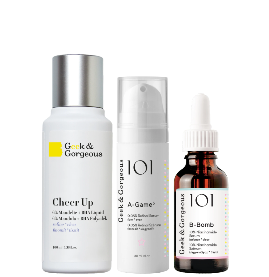 Geek-and-Gorgeous-101-kit-trio Комплект - Clear Days Kit - Geek&Gorgeous