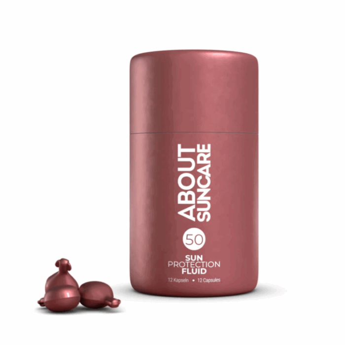 About Suncare - капсулирана слънцезащита - SPF50