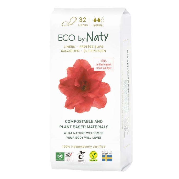 ECO by Naty - Ежедневни дамски превръзки - 32бр