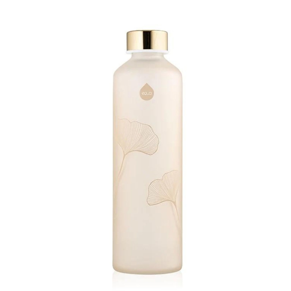 Еко стъклена бутилка за вода equa - Ginkgo /гинко/ 750мл Еко стъклена бутилка за вода equa - Ginkgo /гинко/ 750мл