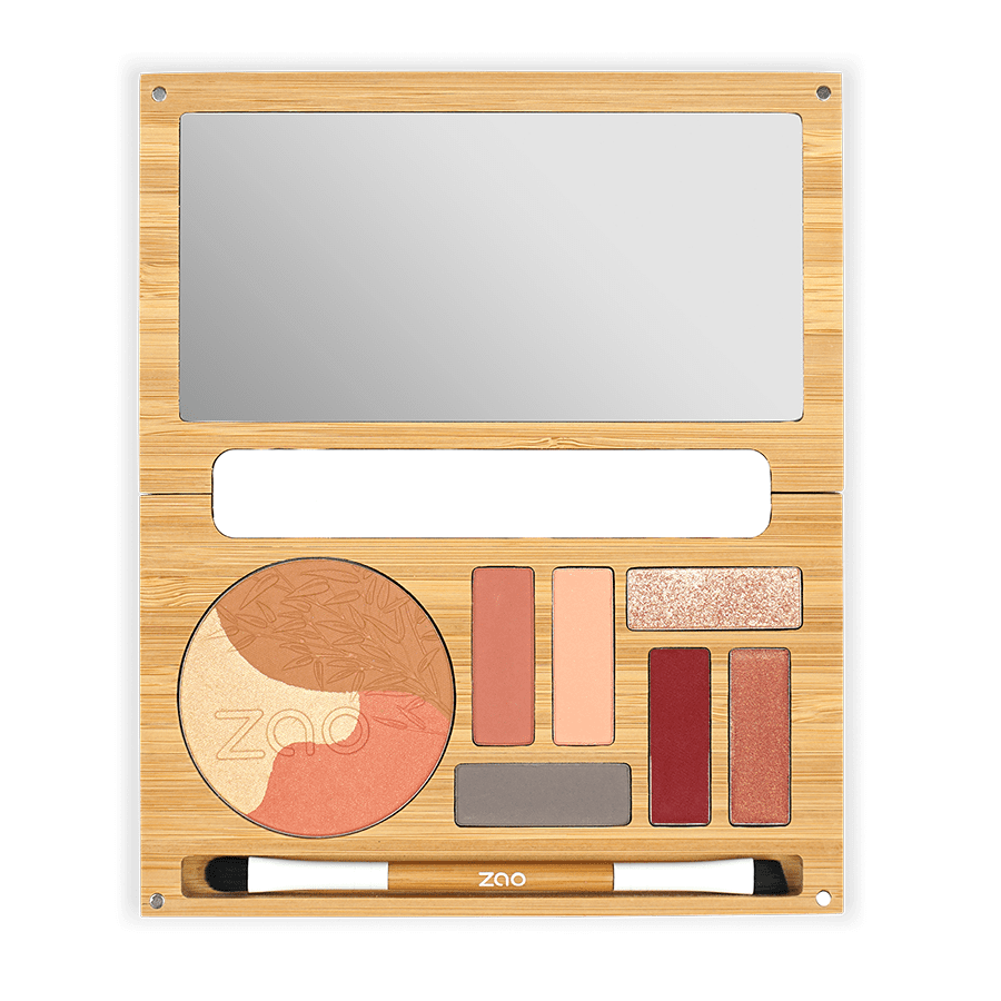 zao-organic-палитра-био-грим Грим палитра - ZAO Organic - Desert Rose Palette