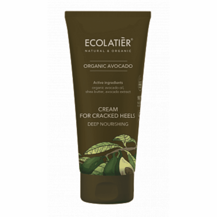 Дълбоко подхранващ крем за напукани пети с авокадо - Ecolatier - Image 1