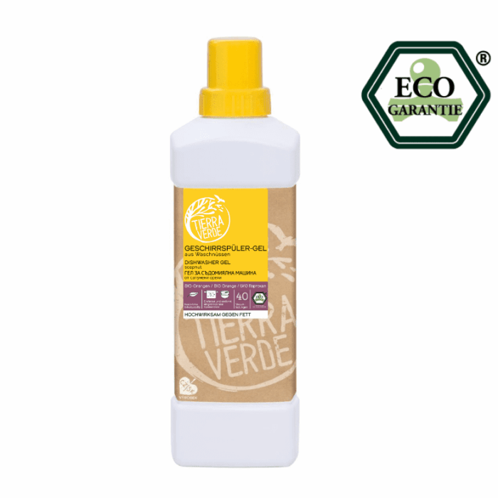 EКО Гел за съдомиялна от сапунени орехи с портокал