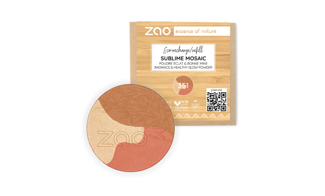 ZAO Organic – 3 в 1 Руж, Бронзант и Хайлайтър