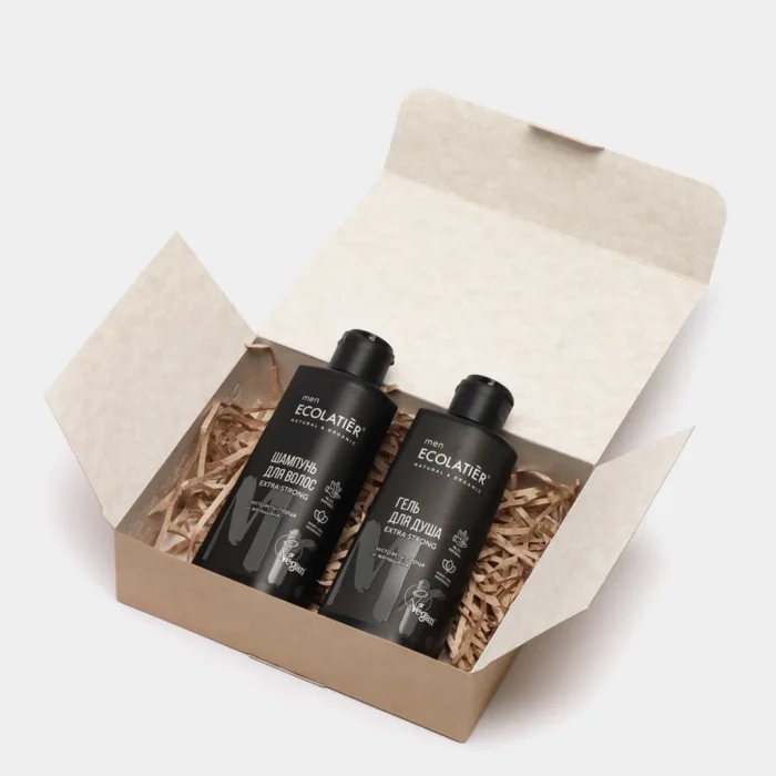 Подаръчен мъжки сет Extra Strong for Men - Ecolatier - Image 2