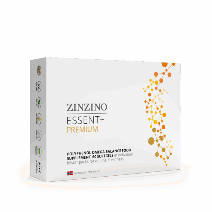 ZINZINO ESSENT + Premium Омега 3 - 60 капсули
