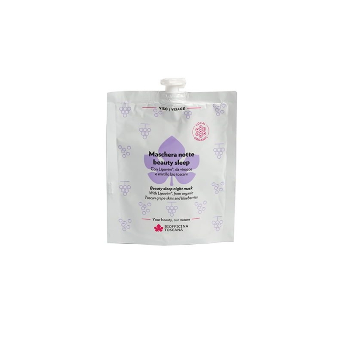 Нощна маска Beauty Sleep с боровинка и грозде - Biofficina Toscana