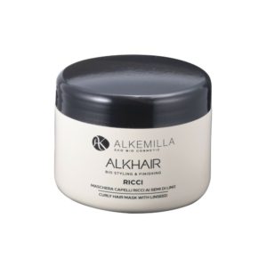 Alkemilla - Маска за чуплива и къдрава коса с ленено семе