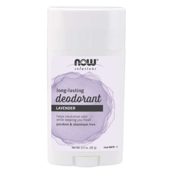 Део-стик против изпотяване 24h - лавандула - NOW