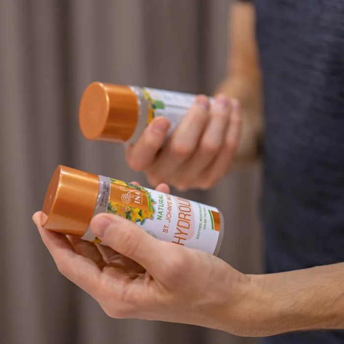 Био вода от Жълт Кантарион при псориазис и раздразнена кожа - INAESSENTIALS - Image 3