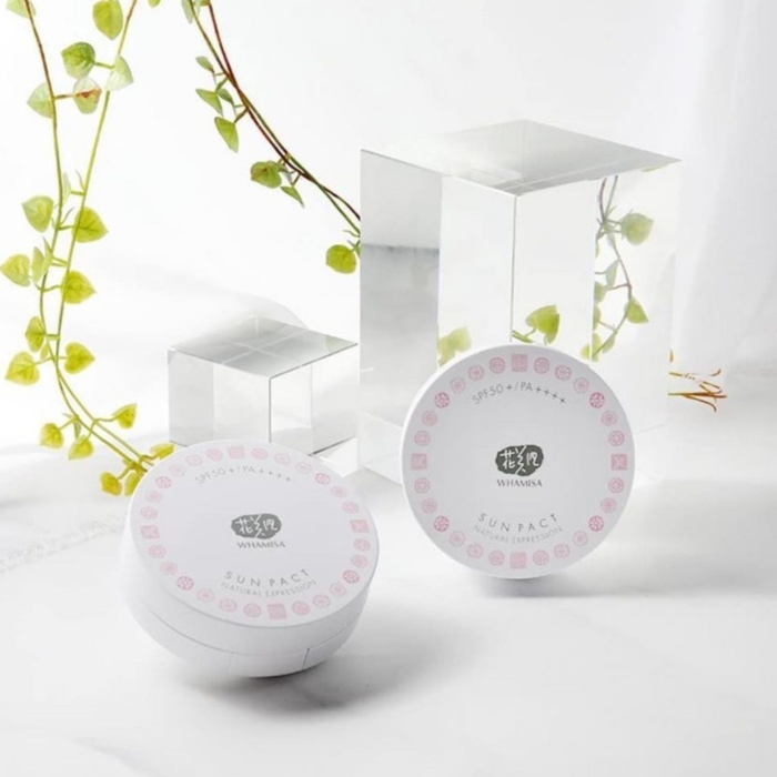 Натурална слънцезащита Whamisa Sun Pact Natural Expression SPF 50+ и PA++++ - Image 3