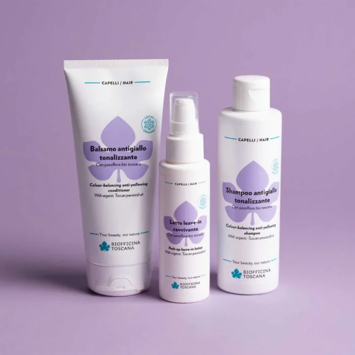 Комплект-против-пожълняване-за-руса-коса-Biofficina-Toscana