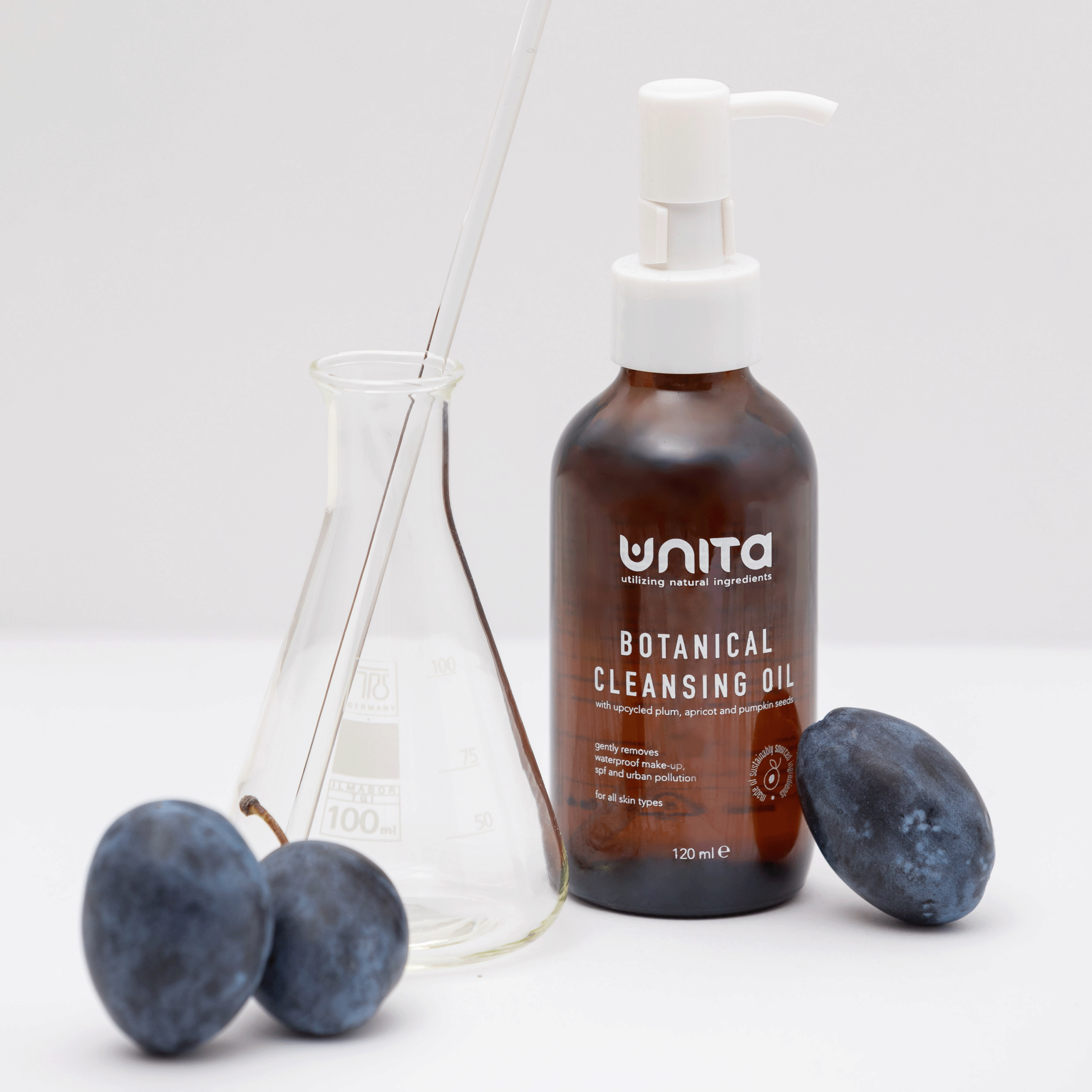 UNITA – Почистващо масло за лице и грим