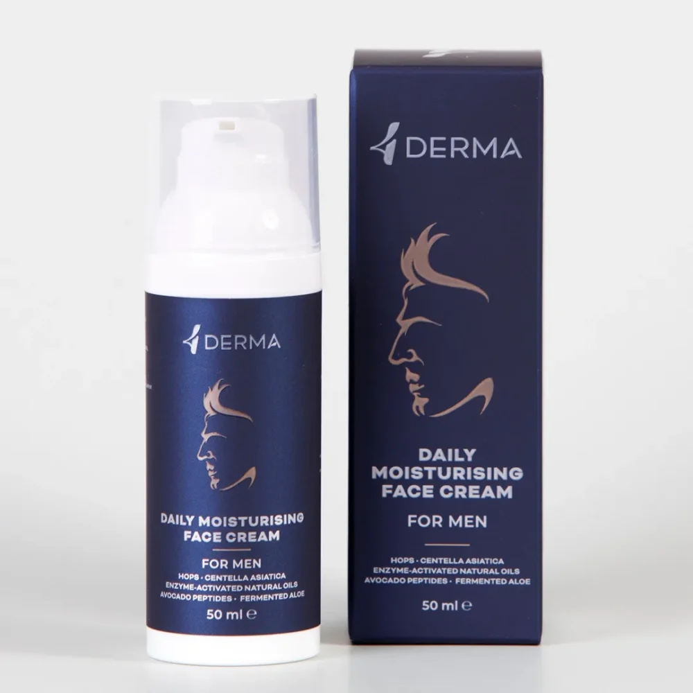 4Derma - Хидратиращ крем за лице за мъже 4Derma-Хидратиращ-крем-за-лице-за-мъже-
