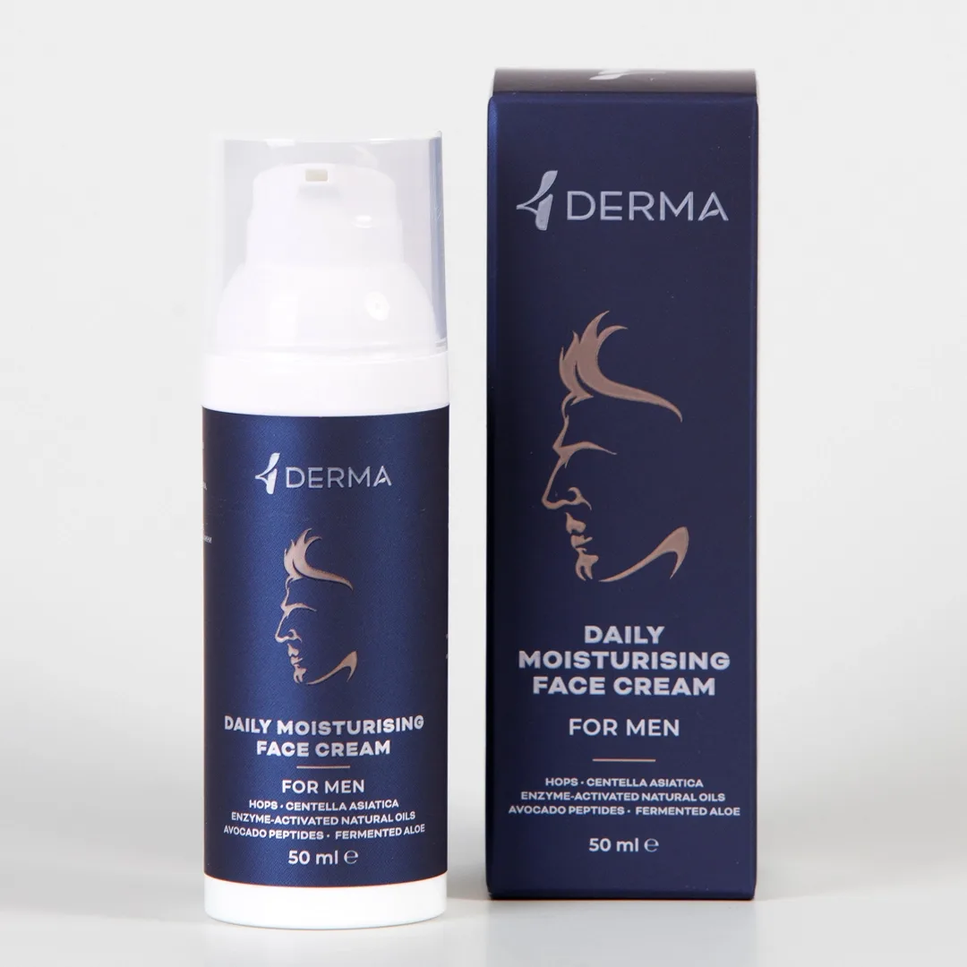 4Derma – Хидратиращ крем за лице за мъже