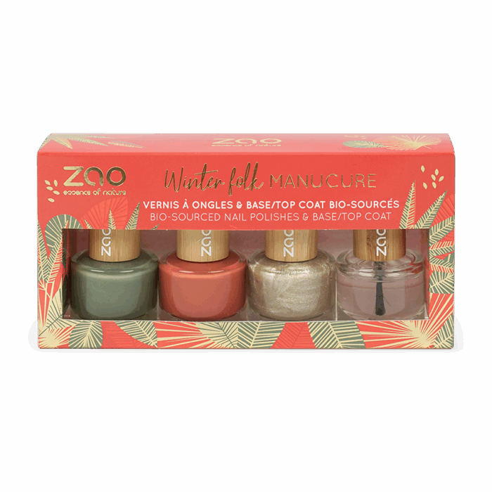 Zao Organic - Подаръчен сет Winter Folk Manicure - Image 2