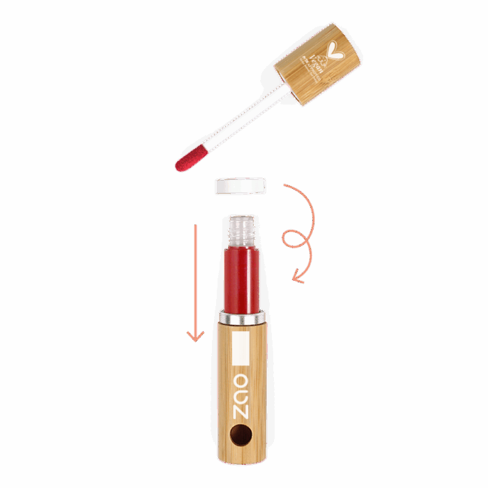 Червило Daring Lip ink 450 The Red Пълнител - ZAO Organic - Image 3
