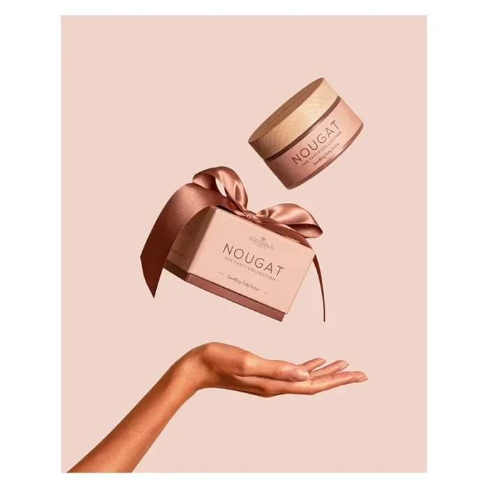 COCOSOLIS - NOUGAT Sparkling Body Butter - Нежно топящ се мус за равномерен и сияен тен - Image 4