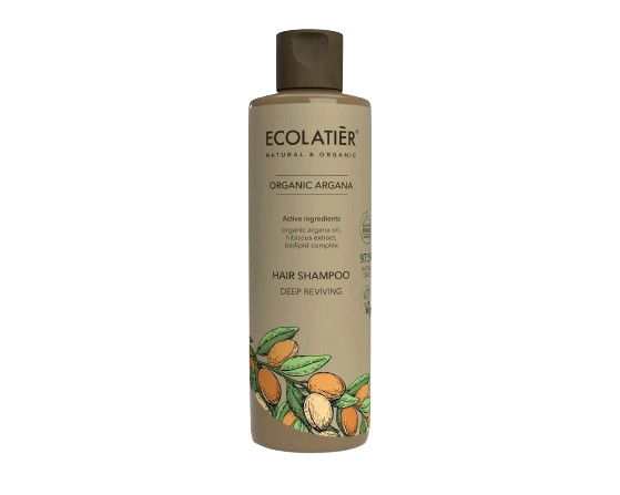 Ecolatier - Възстановяващ шампоан за коса с органичен арган