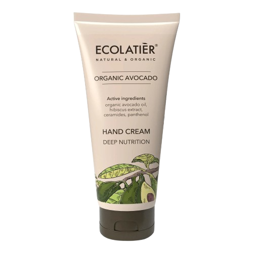 Ecolatier - Дълбоко подхранващ крем за ръце с органично авокадо