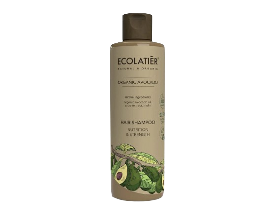 Ecolatier - Дълбоко подхранващ шампоан за коса с органично авокадо