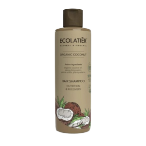 Ecolatier - Подхранващ шампоан за коса с органичен кокос